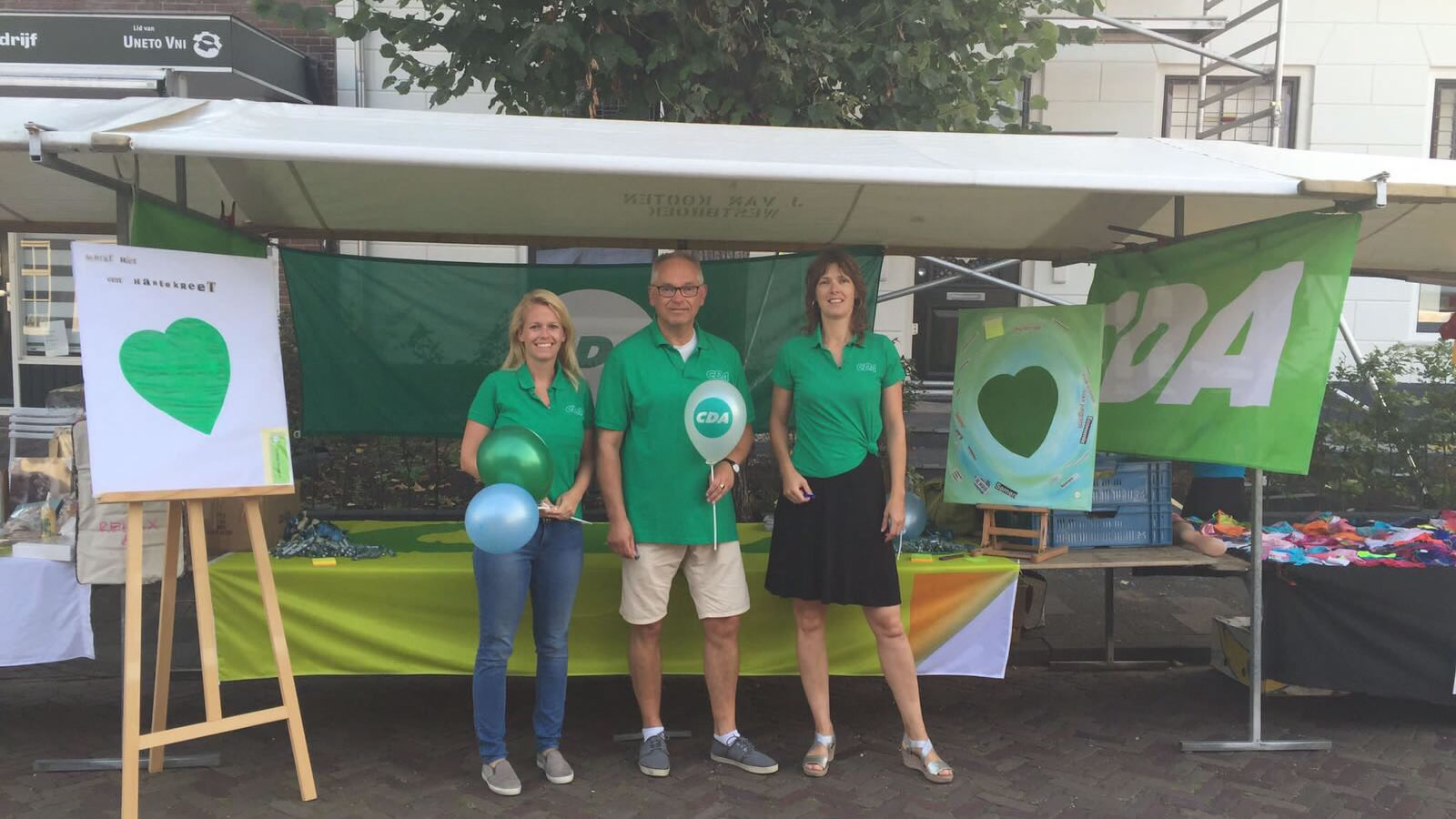 CDA Vijfheerenlanden op jaarmarkt in Lexmond