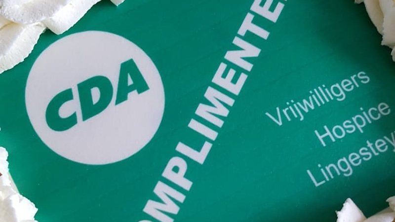 CDA complimenteert de hospices in de gemeente Vijfheerenlanden